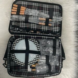BBQ Picnic tote bag set